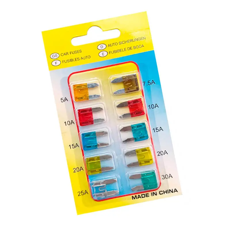 Set de Mini Fusibles para vehiculo